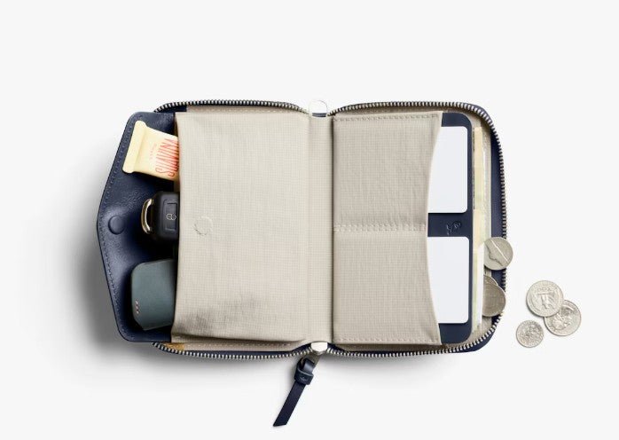 Folio Wallet - Navy | Bellroy | Travel Wallets &amp; Accessories | Thirty 16 Williamstown
