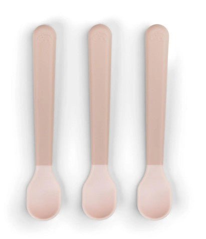 Foodie Easy Grip Spoons 3 pack - Powder | Done By Deer | Children's Dinnerware | Thirty 16 Williamstown