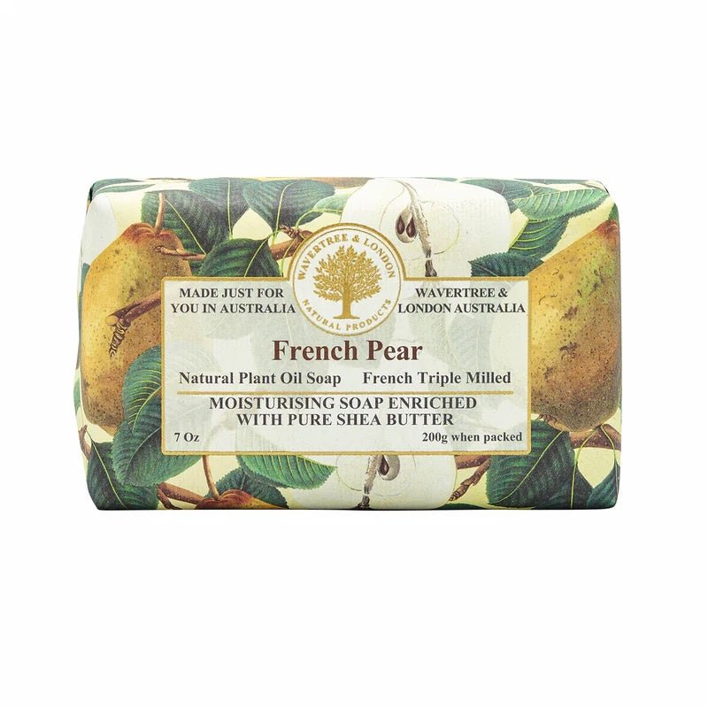 French Pear Soap Bar 200g | Wavertree & London | Soaps | Thirty 16 Williamstown