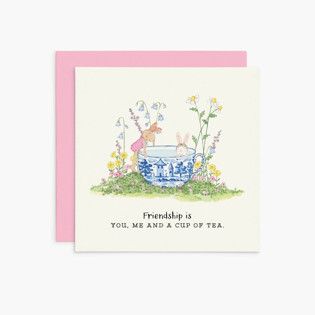 Friendship is you, me and a cup of tea - Greeting Card | Twigseeds | Cards/Gift Wrap | Thirty 16 Williamstown