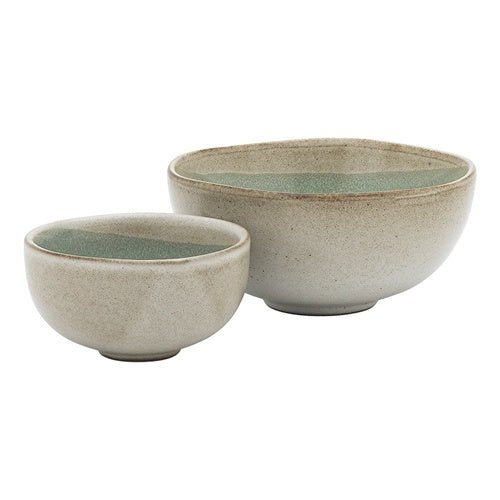 Galet Set of 2 Dip Bowls 10.5cm/7cm Sage | Ecology | Serving Ware | Thirty 16 Williamstown