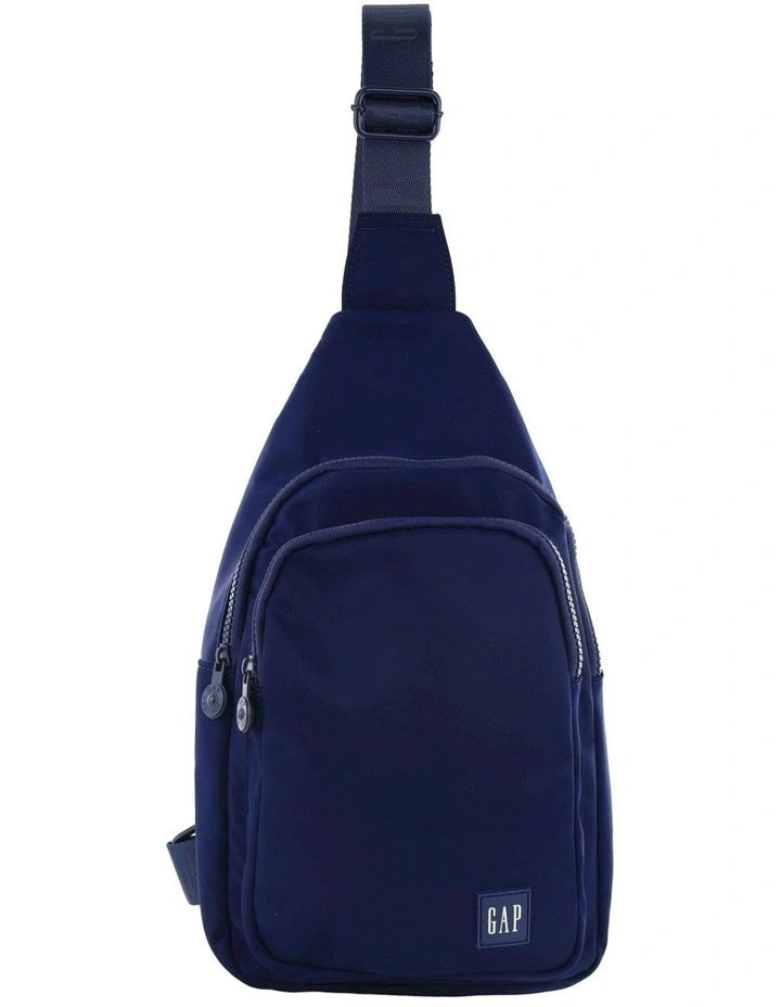 Nylon Sling Bag - Blue