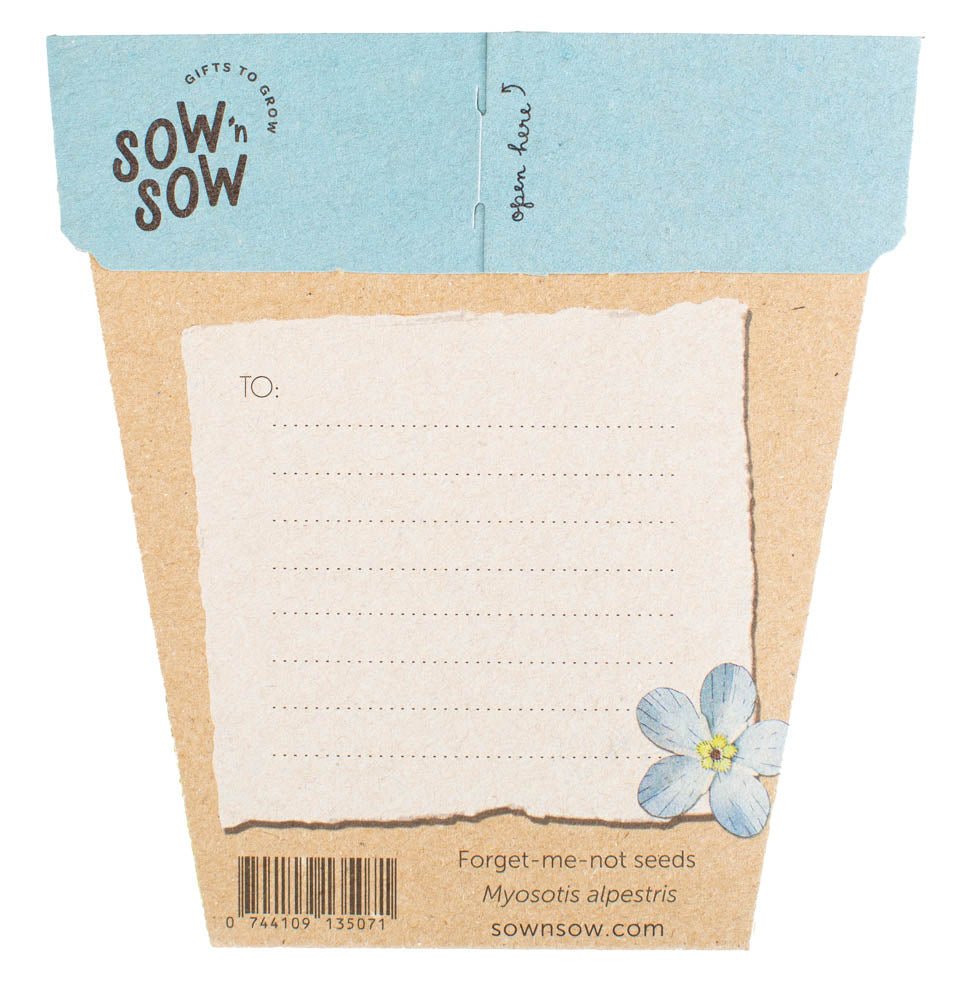 Gift of Seeds Card - Forget - Me - Knots | Sow 'n Sow | Home Garden | Thirty 16 Williamstown
