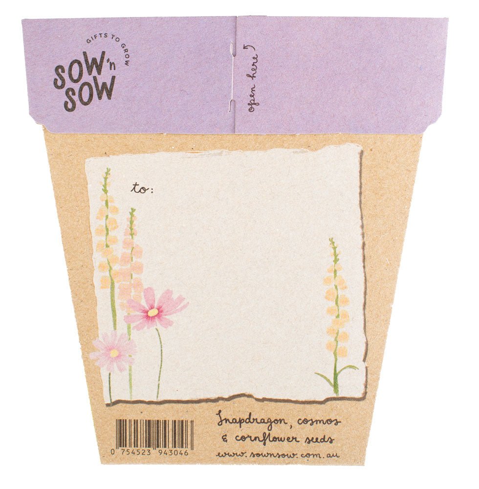 Gift of Seeds Card - Happy Birthday Picnic | Sow 'n Sow | Home Garden | Thirty 16 Williamstown