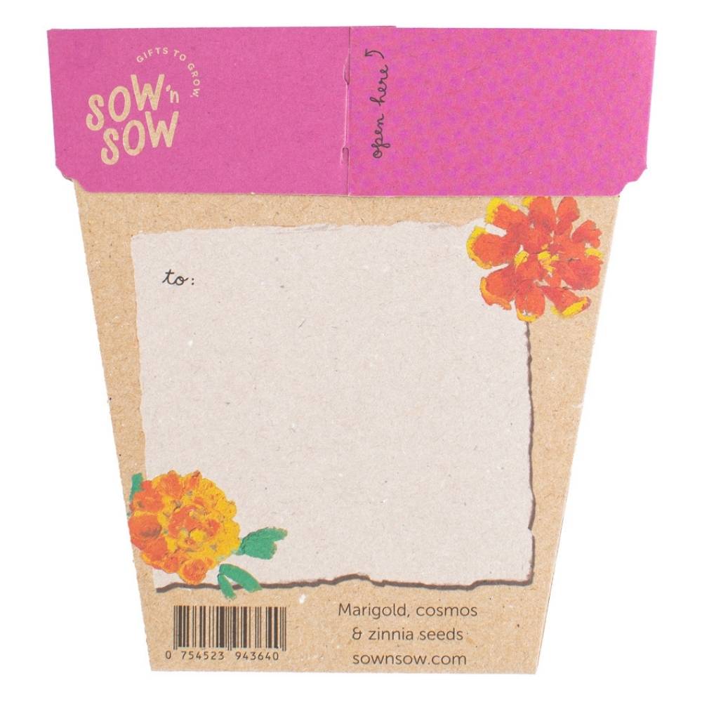 Gift of Seeds Card - Thanks a Bunch | Sow 'n Sow | Cards/Gift Wrap | Thirty 16 Williamstown