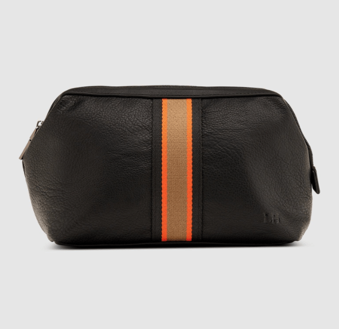 Gilbert Mens Toiletry Bag - Black | Louenhide | Men's Grooming & Toiletry Bags | Thirty 16 Williamstown