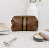 Gilbert Mens Toiletry Bag - Tobacco | Louenhide | Men&#39;s Grooming &amp; Toiletry Bags | Thirty 16 Williamstown