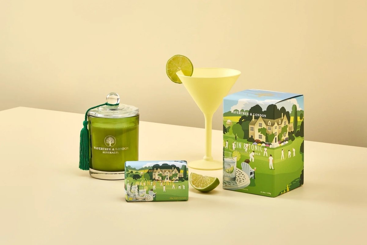 Gin &amp; Tonic Candle | Wavertree &amp; London | Home Fragrances | Thirty 16 Williamstown