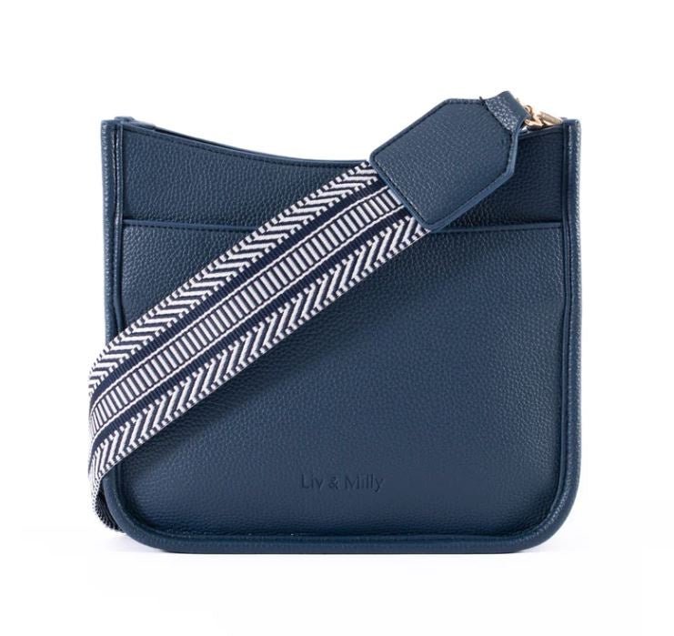 Giselle - Navy | Liv &amp; Milly | Handbags | Thirty 16 Williamstown