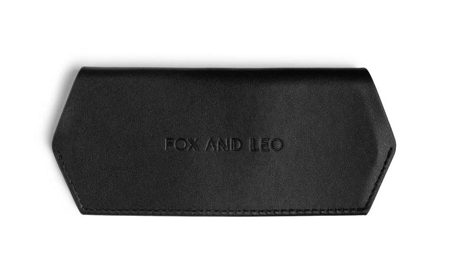 Glasses Case - Black | Fox and Leo | Women's Accessories | Thirty 16 Williamstown
