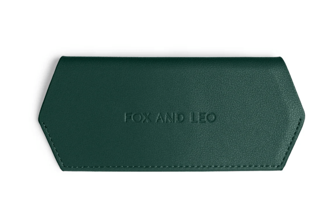 Glasses Case - Forest Green | Fox and Leo | Women's Accessories | Thirty 16 Williamstown