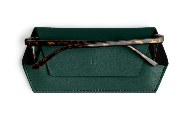 Glasses Case - Forest Green | Fox and Leo | Women's Accessories | Thirty 16 Williamstown