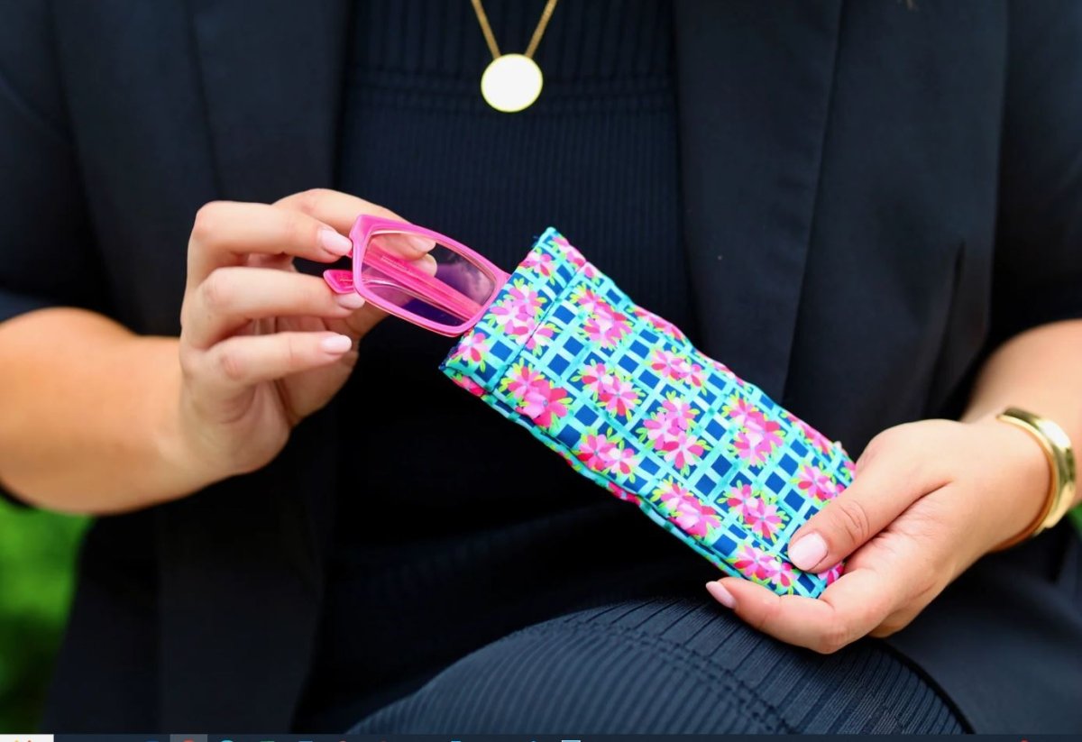 Glasses Case - Garden Trellis | Liv & Milly | Women's Accessories | Thirty 16 Williamstown