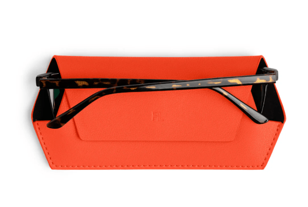 Glasses Case - Orange | Fox and Leo | Women&#39;s Accessories | Thirty 16 Williamstown