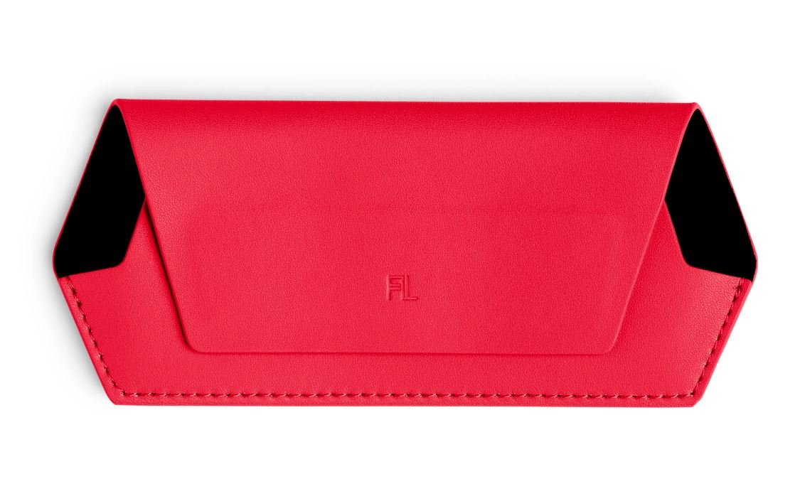 Glasses Case - Red | Fox and Leo | Women's Accessories | Thirty 16 Williamstown