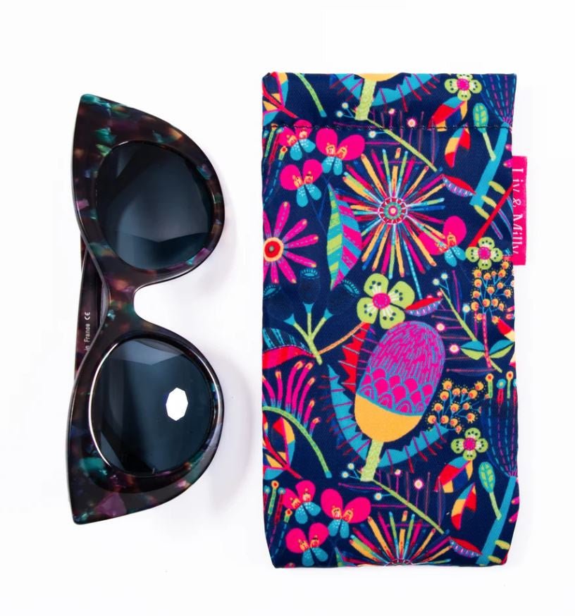 Glasses Case - Wildflowers | Liv & Milly | Women's Accessories | Thirty 16 Williamstown