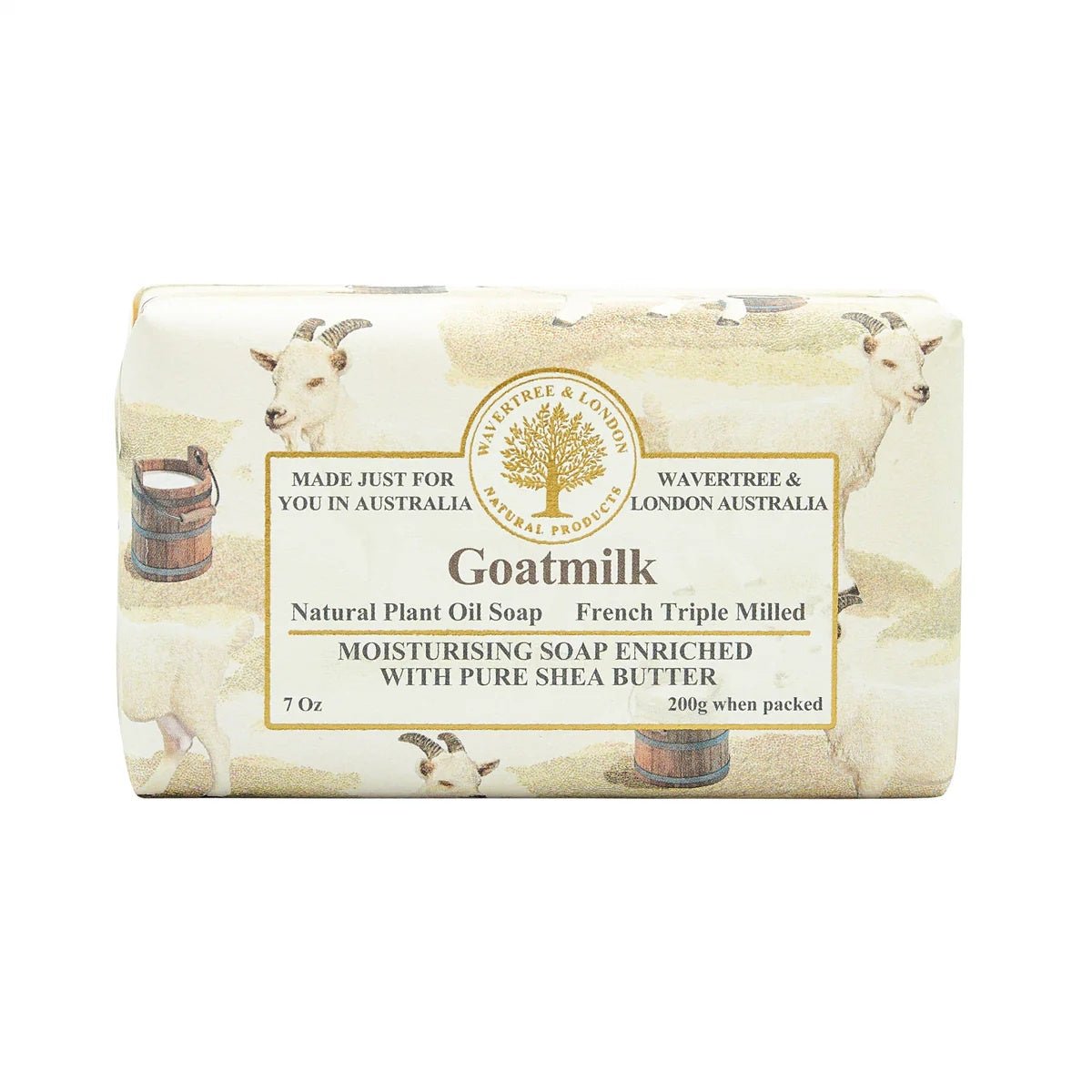Goats Milk Soap Bar 200g | Wavertree & London | Soaps | Thirty 16 Williamstown