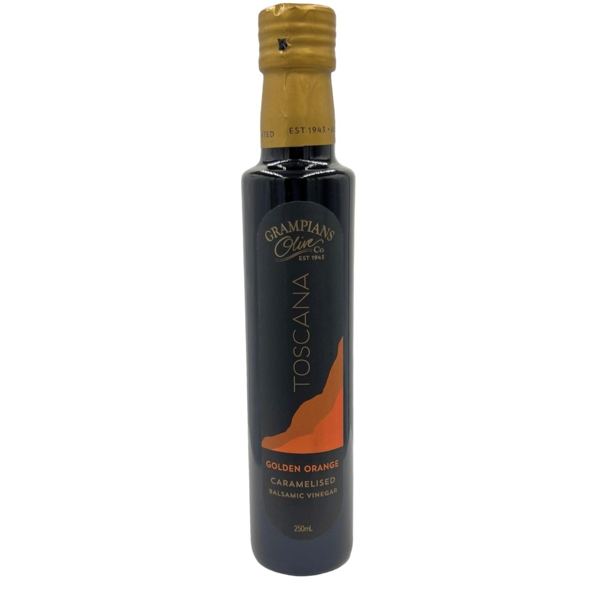 Golden Orange Caramelised Balsamic Vinegar - 250ml | Grampian Olive Co | Sauces, Dressings & Oils | Thirty 16 Williamstown