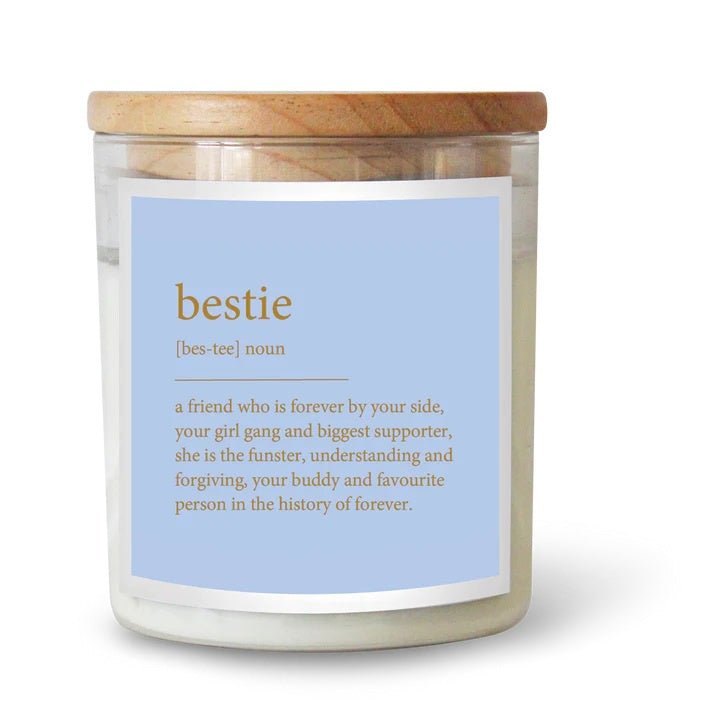 GOLDIE Dictionary Soul Candle - Bestie | The Commonfolk | Home Fragrances | Thirty 16 Williamstown