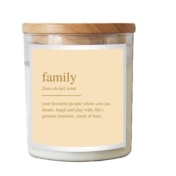 GOLDIE Dictionary Soul Candle - Family | The Commonfolk | Home Fragrances | Thirty 16 Williamstown
