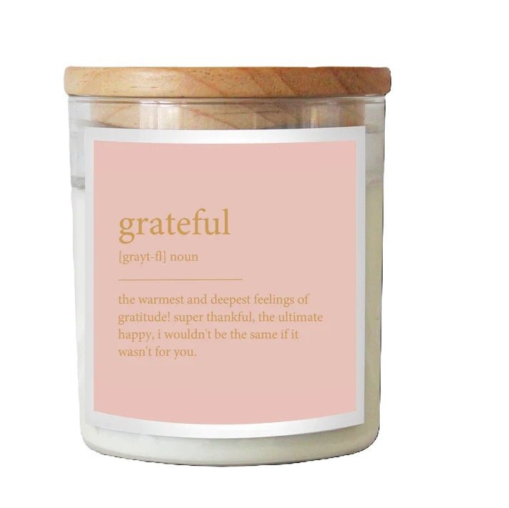 GOLDIE Dictionary Soul Candle - Grateful | The Commonfolk | Home Fragrances | Thirty 16 Williamstown
