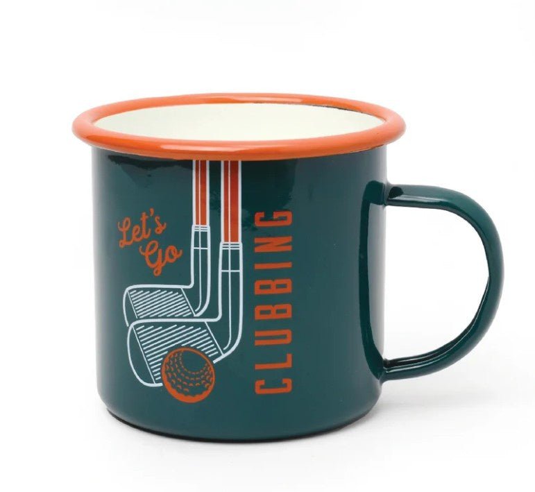 Golf Enamel Mug 500ml | Gentlemen's Hardware | Men's Accessories | Thirty 16 Williamstown