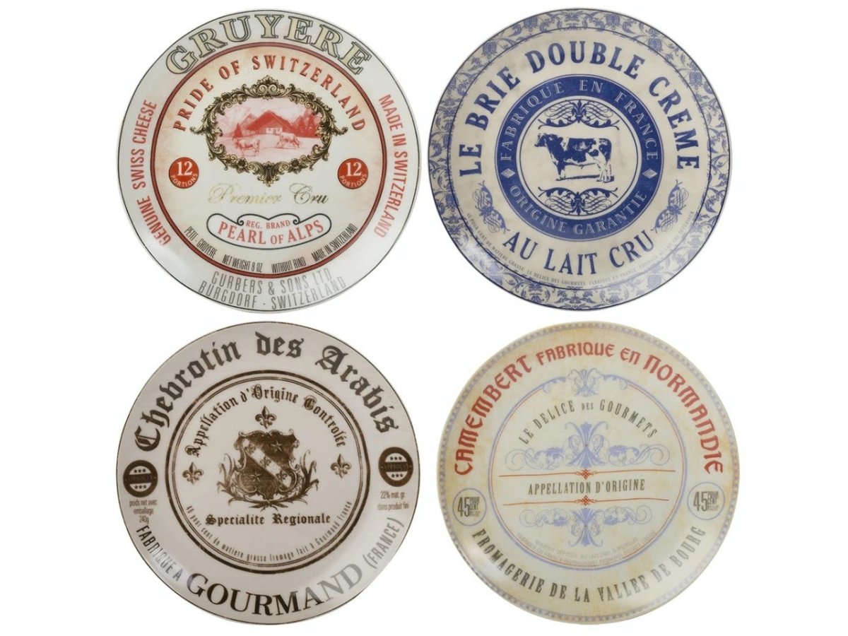 Gourmet Cheese Set Of 4 Cheese Plates | Artesà | Serving Ware | Thirty 16 Williamstown