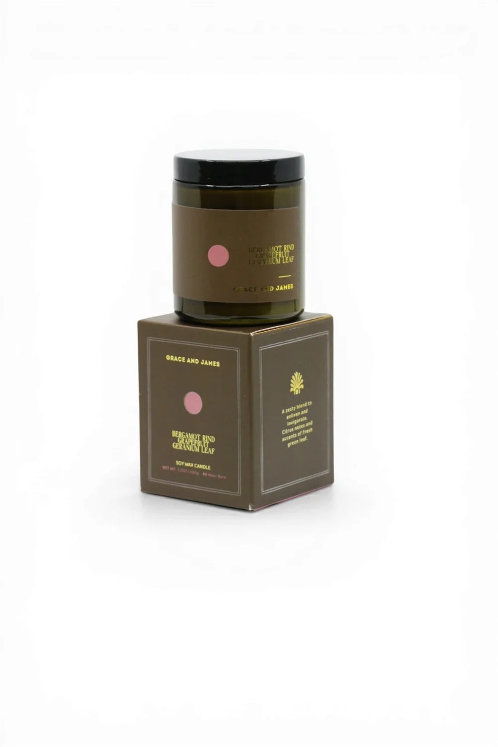Candle 200g - Bergamot Rind, Grapefruit &amp; Geranium