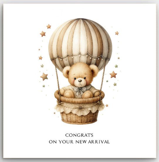 Greeting Card - Baby New Arrival | Basically Paper | Greeting Cards | Thirty 16 Williamstown