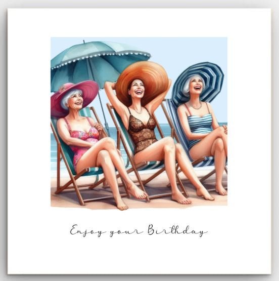 Greeting Card - Beach Friends | Basically Paper | Greeting Cards | Thirty 16 Williamstown
