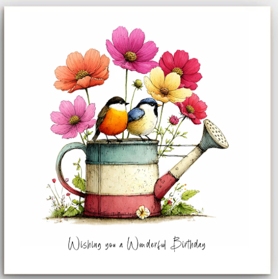 Greeting Card - Birthday Birdies | Basically Paper | Greeting Cards | Thirty 16 Williamstown