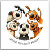 Greeting Card - Birthday Dogs | Basically Paper | Greeting Cards | Thirty 16 Williamstown