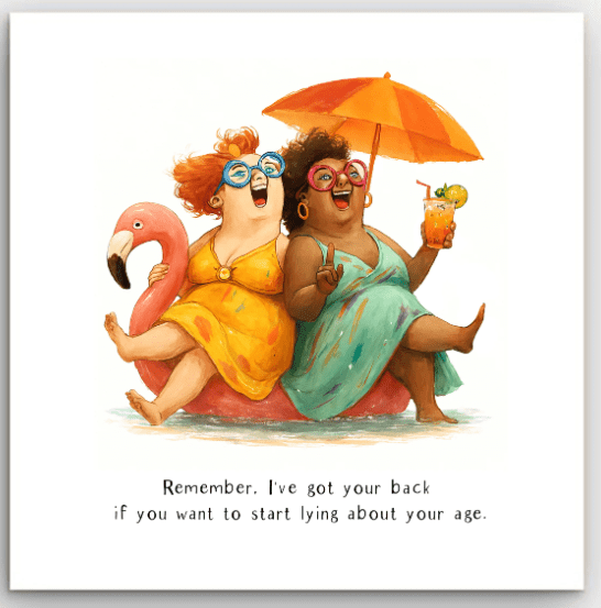 Greeting Card - I've Got Your Back Birthday | Basically Paper | Greeting Cards | Thirty 16 Williamstown