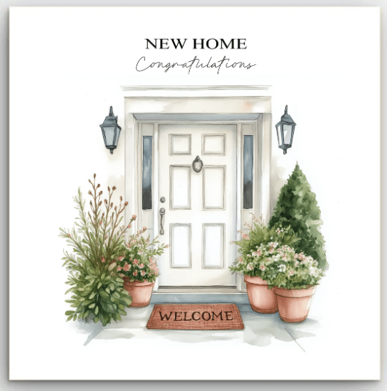 Greeting Card - New Home Congratulations | Basically Paper | Greeting Cards | Thirty 16 Williamstown