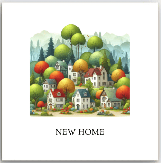 Greeting Card - Village | Basically Paper | Greeting Cards | Thirty 16 Williamstown