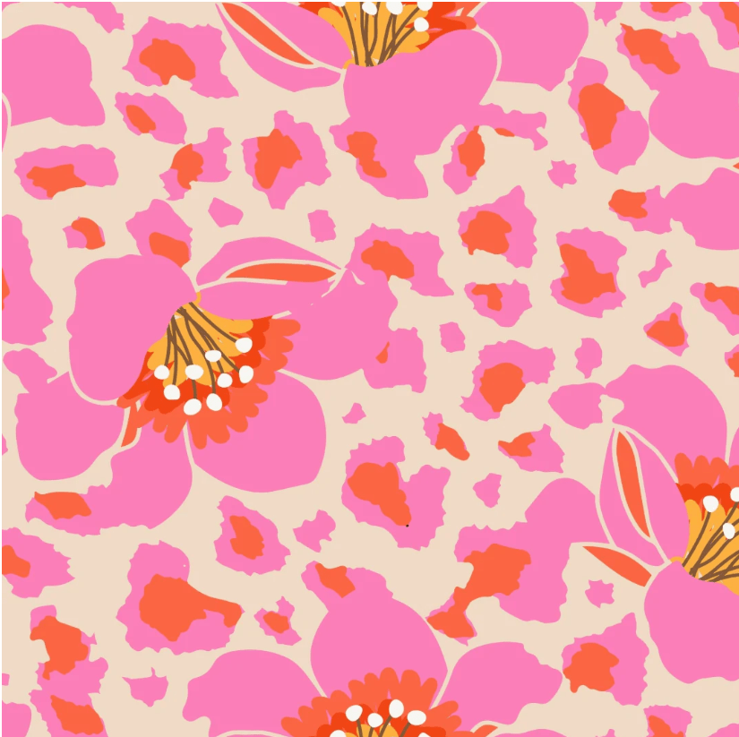 Hair Towel Wrap Riva - Animal Floral | Louvelle | Hair Wraps | Thirty 16 Williamstown