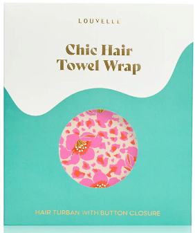 Hair Towel Wrap Riva - Animal Floral | Louvelle | Hair Wraps | Thirty 16 Williamstown