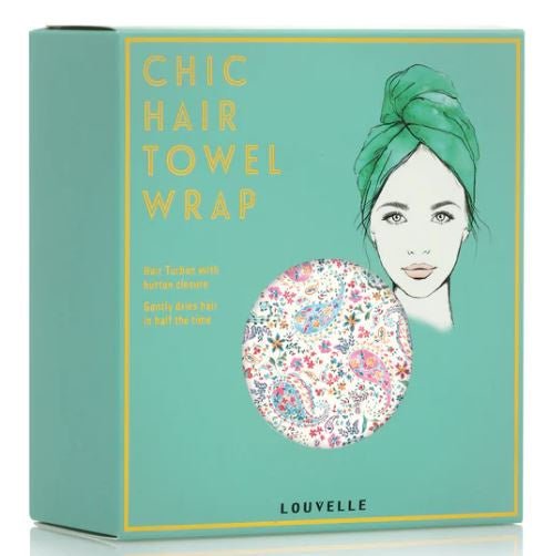 Hair Towel Wrap - Riva Love Story | Louvelle | Hair Wraps | Thirty 16 Williamstown