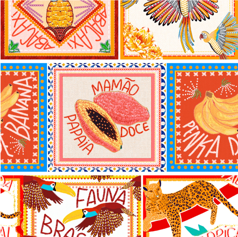 Hair Towel Wrap Riva - Papaya Postcard | Louvelle | Hair Wraps | Thirty 16 Williamstown