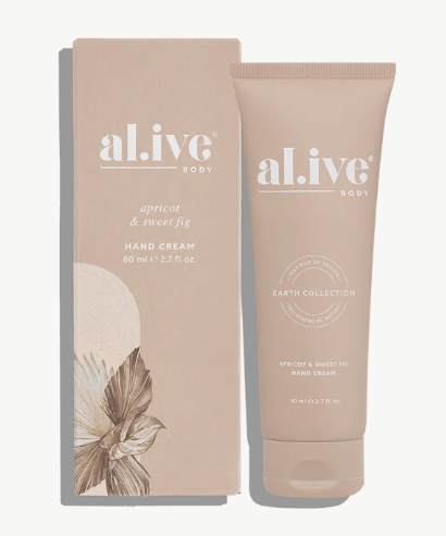 Hand Cream - Apricot & Sweet Fig | Al.ive Body | Body Lotion & Wash | Thirty 16 Williamstown