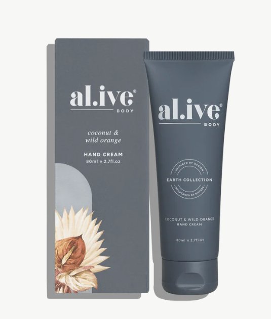 Hand Cream - Coconut & Wild Orange | Al.ive Body | Body Lotion & Wash | Thirty 16 Williamstown