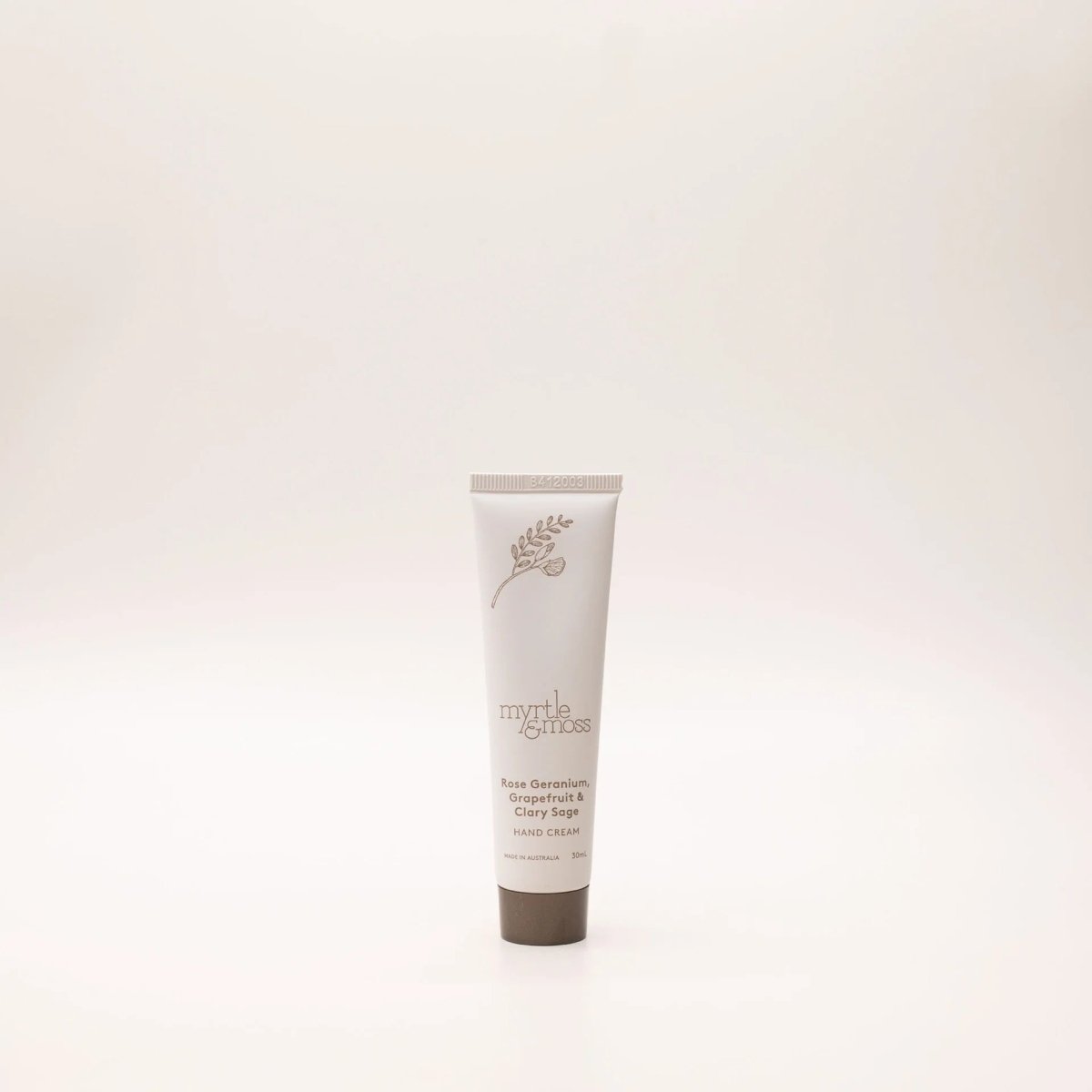 Hand Cream Mini 30ml - Rose Geranium, Grapefruit &amp; Clary Sage | Myrtle &amp; Moss | Body Lotion &amp; Wash | Thirty 16 Williamstown