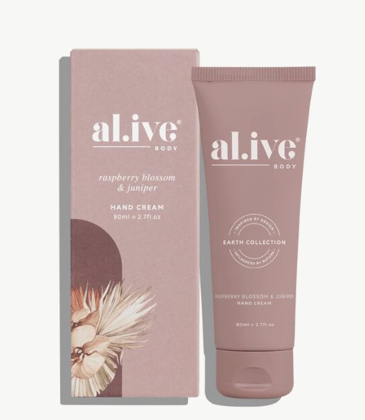 Hand Cream - Raspberry Blossom & Juniper | Al.ive Body | Body Lotion & Wash | Thirty 16 Williamstown