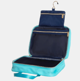 Hanging Makeup Bag Splash - Aqua | Tonic | Cosmetic Bags | Thirty 16 Williamstown