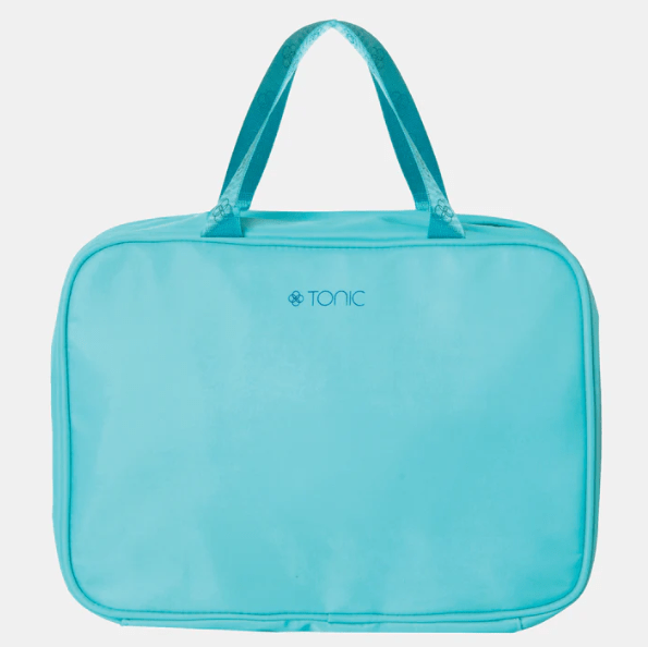 Hanging Makeup Bag Splash - Aqua | Tonic | Cosmetic Bags | Thirty 16 Williamstown