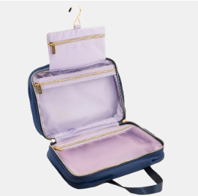 Hanging Makeup Bag Splash - Navy | Tonic | Cosmetic Bags | Thirty 16 Williamstown