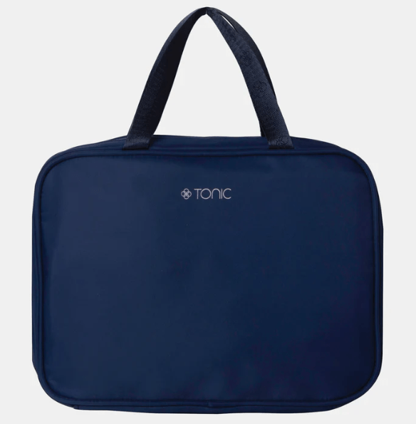 Hanging Makeup Bag Splash - Navy | Tonic | Cosmetic Bags | Thirty 16 Williamstown