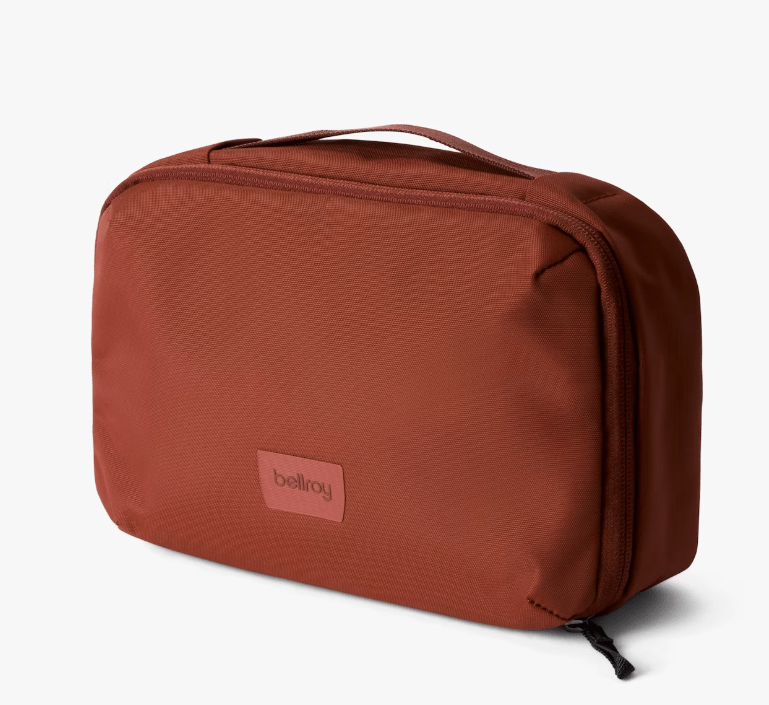 Hanging Toiletry Kit Plus 3L - Clay | Bellroy | Men's Grooming & Toiletry Bags | Thirty 16 Williamstown