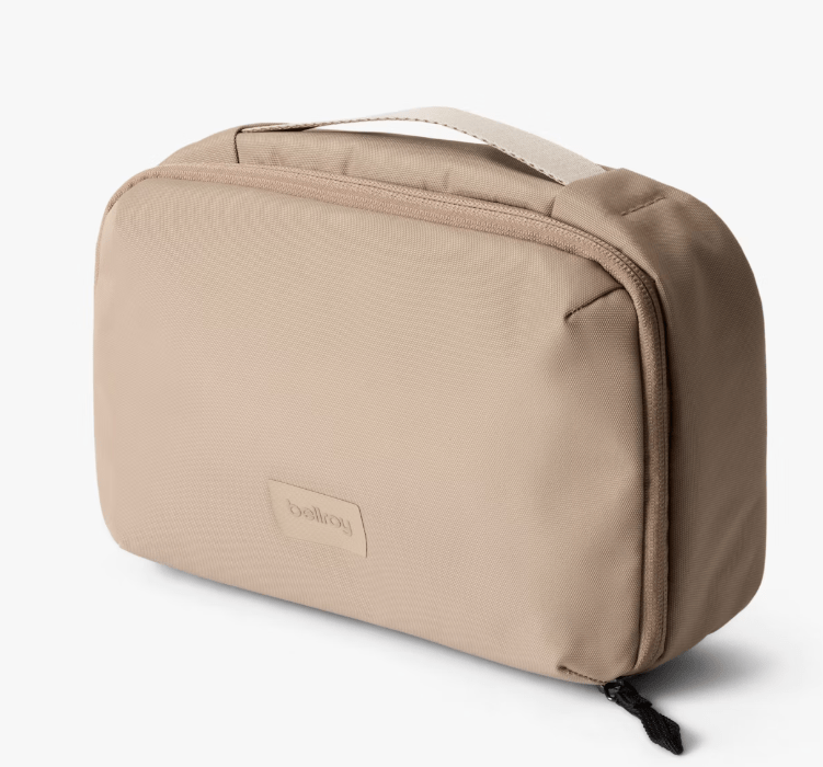 Hanging Toiletry Kit Plus 3L - Stone | Bellroy | Men's Grooming & Toiletry Bags | Thirty 16 Williamstown