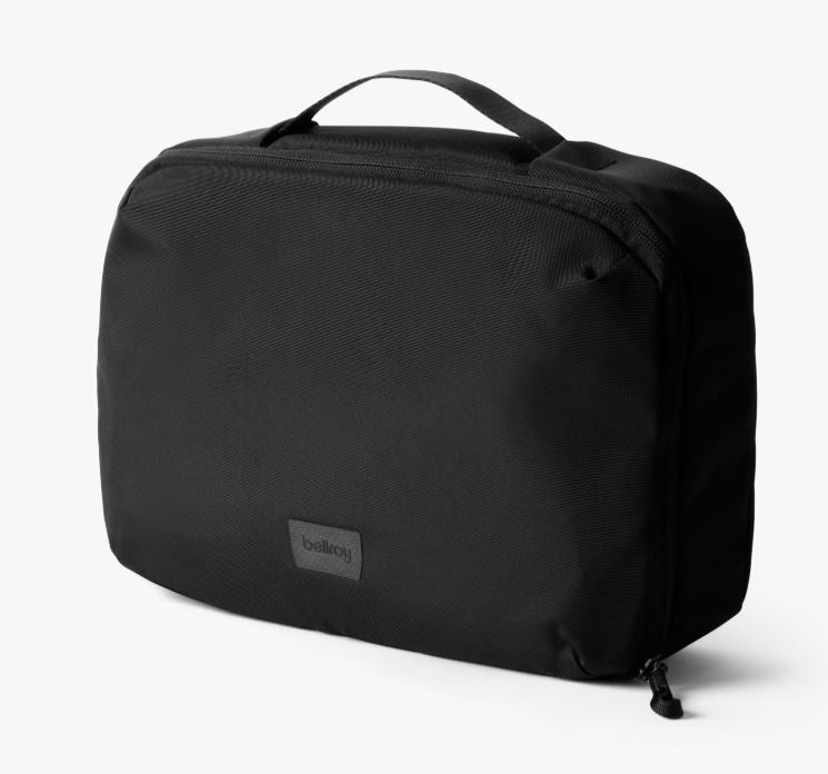 Hanging Toiletry Kit Plus 8L - Black | Bellroy | Men&#39;s Grooming &amp; Toiletry Bags | Thirty 16 Williamstown